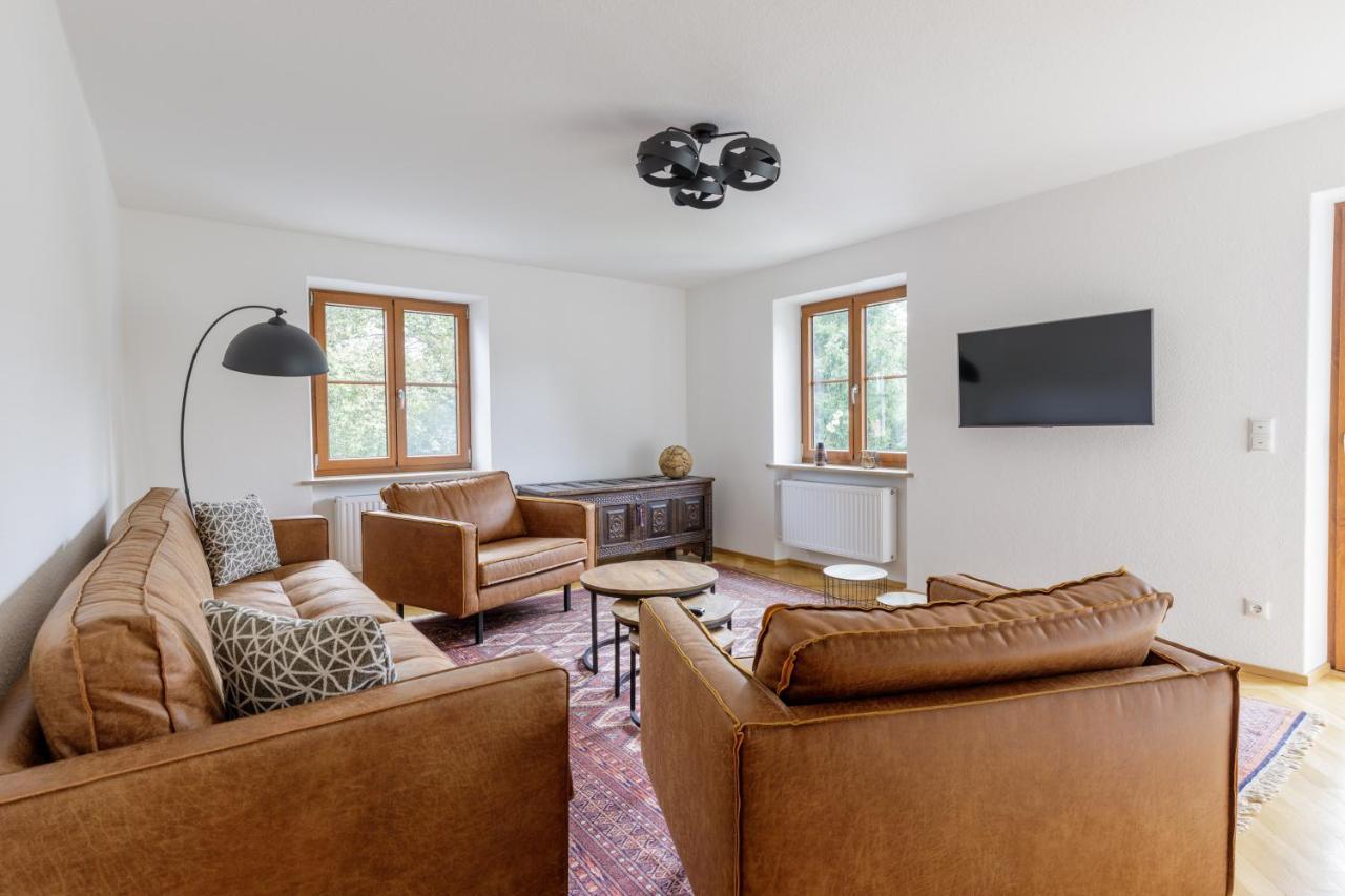 Stadtvilla Falkenstein Fussen Bagian luar foto