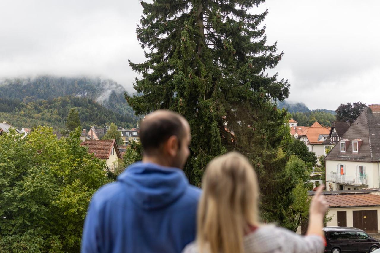 Stadtvilla Falkenstein Fussen Bagian luar foto